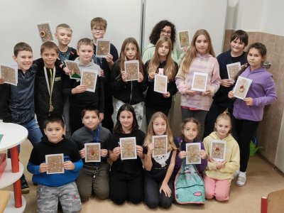 5. C vytvořila přáníčka pro DS Chodov