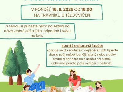 Pošepňácký piknik - aktuální info