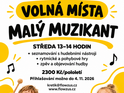 ZUŠ FLOW - volná místa
